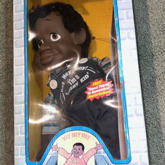Remco 1985 Bill Cosby Fat Albert & The Cosby Kids Little Bill In A Big 24” Box! - Picture 2 of 5